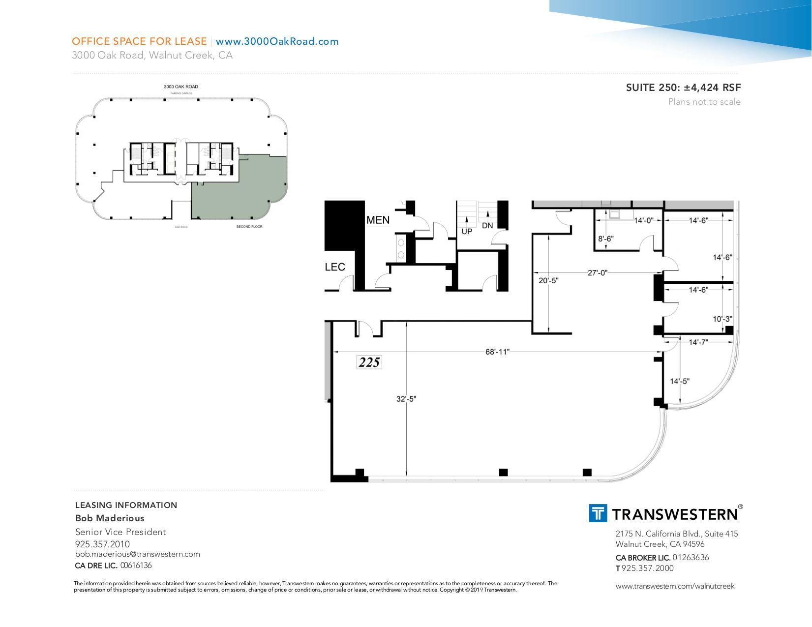 3000 Oak Rd, Walnut Creek, CA for lease Floor Plan- Image 1 of 1