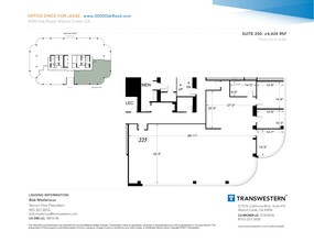 3000 Oak Rd, Walnut Creek, CA for lease Floor Plan- Image 1 of 1