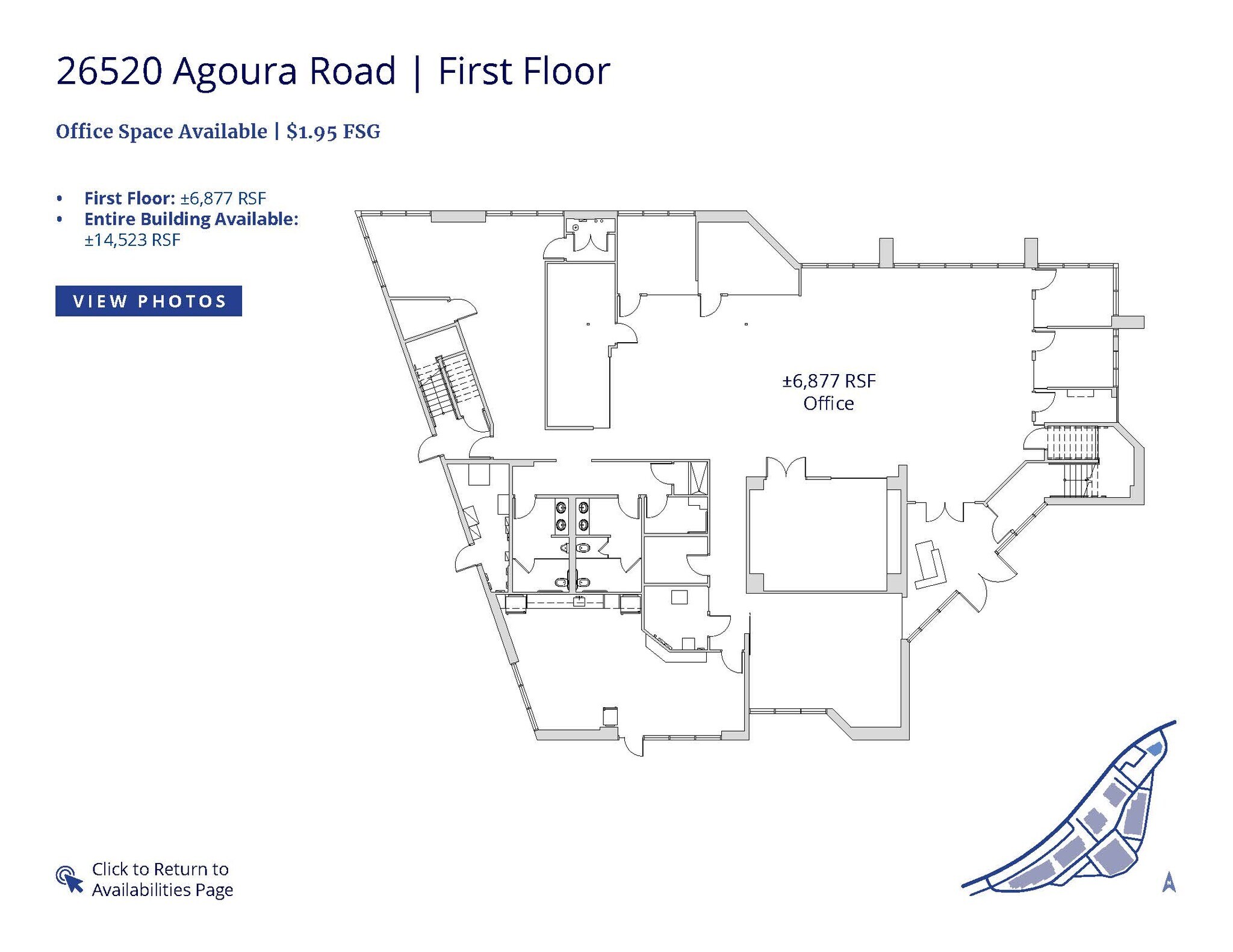 26610 Agoura Rd, Calabasas, CA for lease Floor Plan- Image 1 of 9