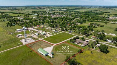 286 Industrial Ave, Welch, OK - AERIAL  map view - Image1