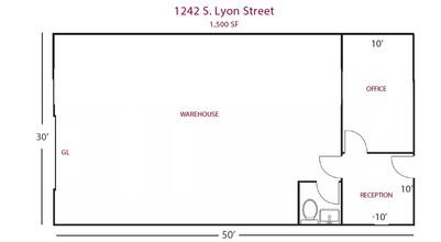 1233-1255 S Wright St, Santa Ana, CA for lease Floor Plan- Image 1 of 1