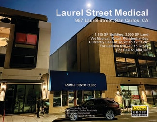 More details for 987 Laurel St, San Carlos, CA - Office/Medical for Lease
