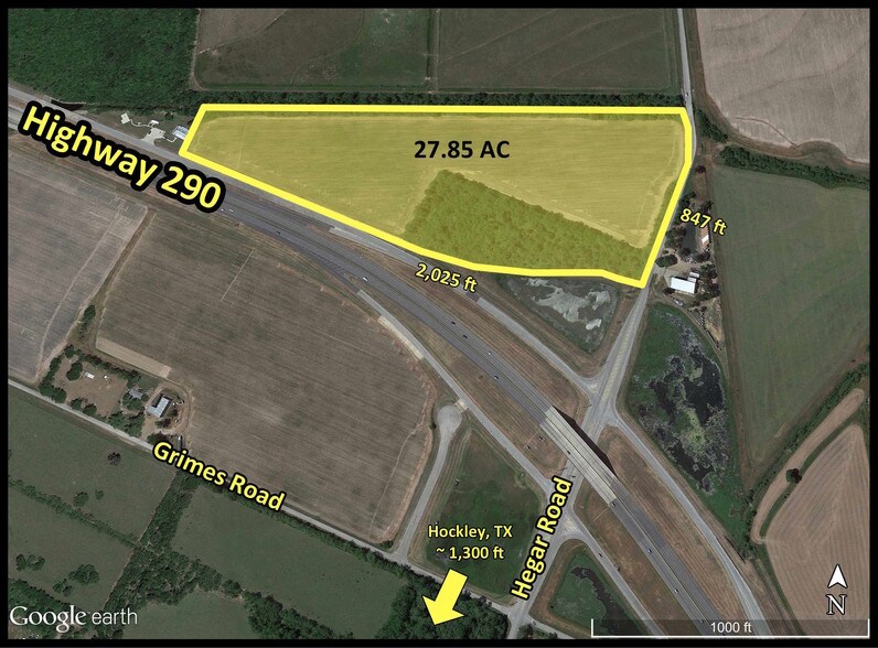 Highway 290 & Hegar Rd, Hockley, TX for sale - Building Photo - Image 1 of 1
