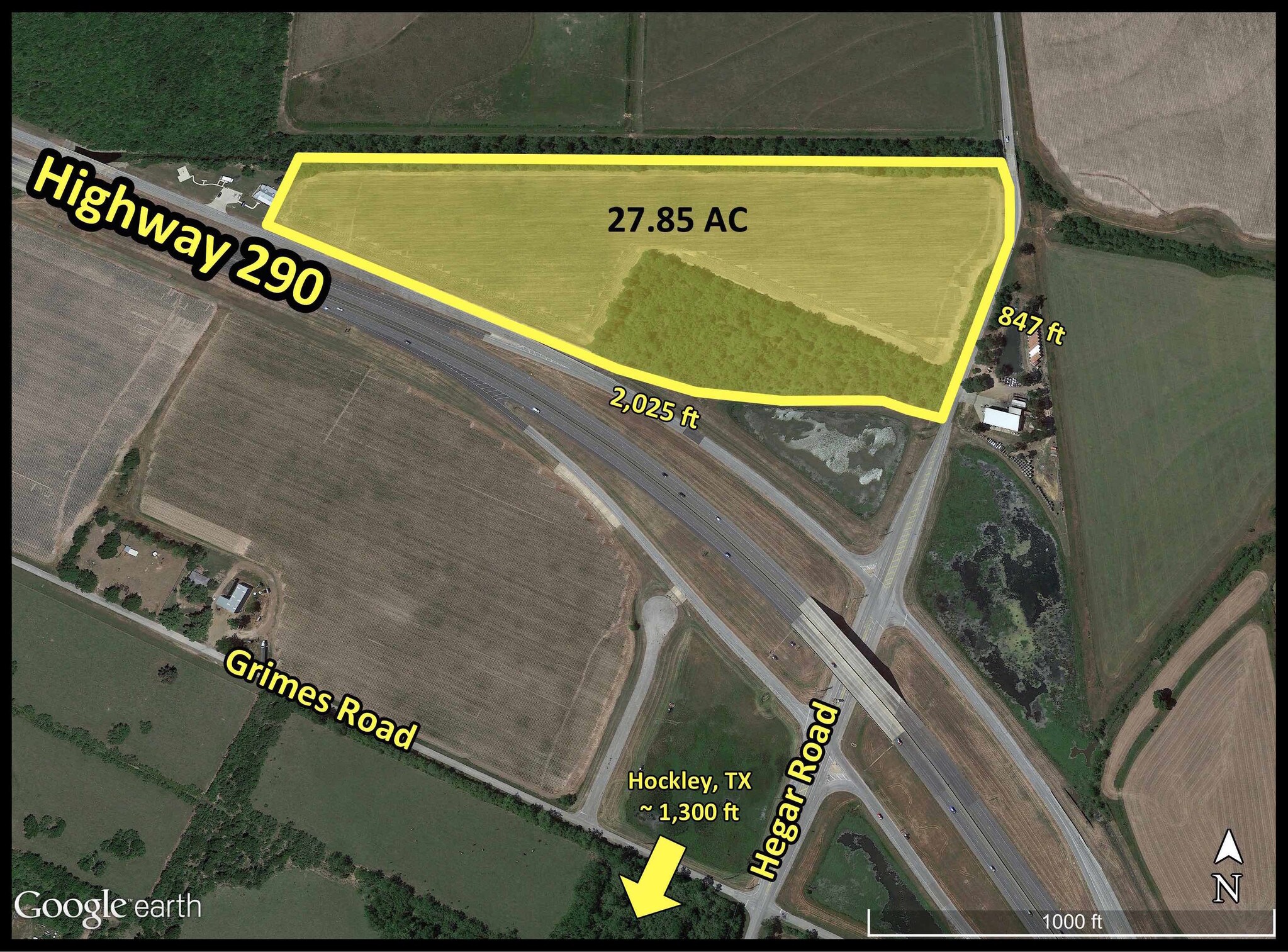 Highway 290 & Hegar Rd, Hockley, TX for sale Building Photo- Image 1 of 1