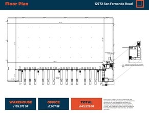 12772 San Fernando Rd, Sylmar, CA for lease Floor Plan- Image 2 of 18