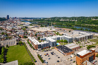 3922 Foster St, Pittsburgh, PA - aerial  map view