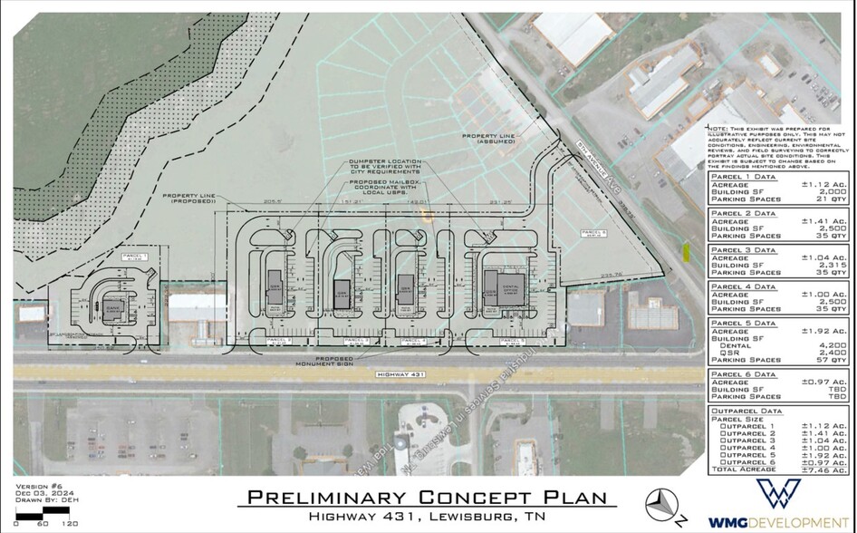 N Ellington Pky, Lewisburg, TN for lease - Building Photo - Image 1 of 1