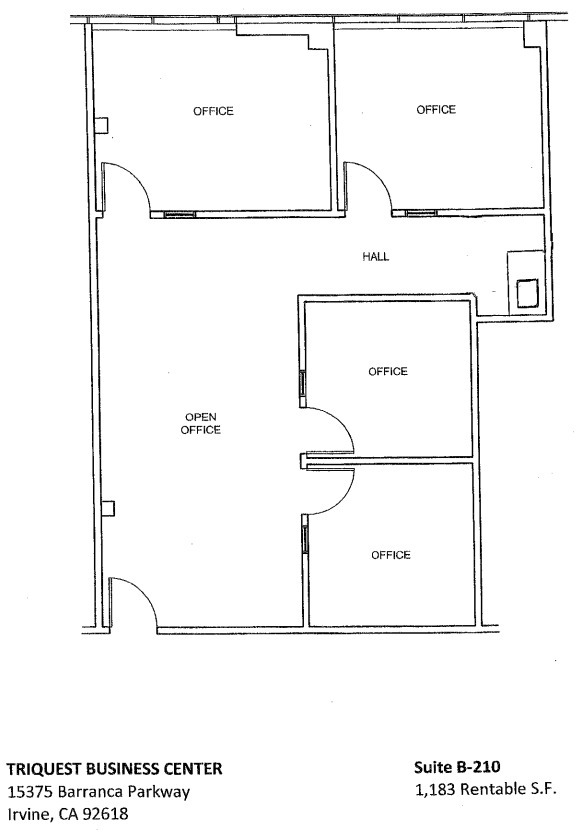 15375 Barranca Pky, Irvine, CA for lease Floor Plan- Image 1 of 1