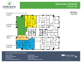 15005 Shady Grove Rd, Rockville, MD for lease Floor Plan- Image 1 of 1