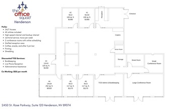 2450 St. Rose Pky, Henderson, NV for lease Site Plan- Image 1 of 1