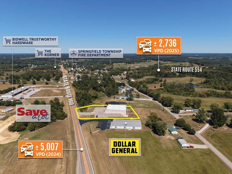 Retail in Bidwell, OH for sale - Building Photo - Image 2 of 8