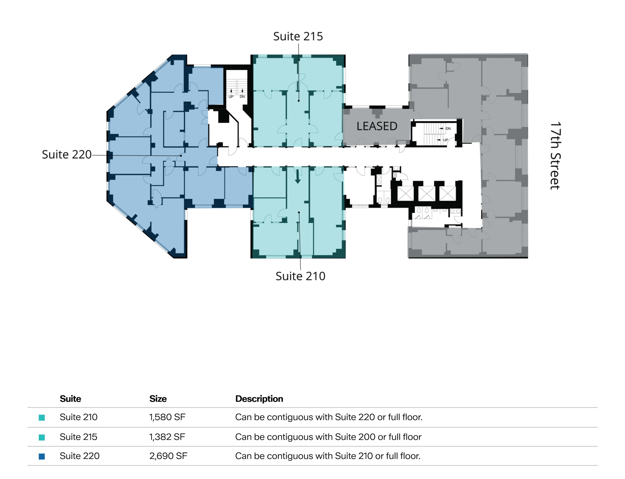 910 17th St NW, Washington, DC for lease Floor Plan- Image 1 of 1