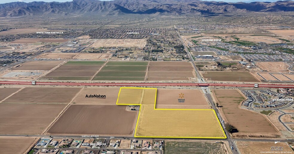 Loop 303 and Peoria Ave, Surprise, AZ for sale - Aerial - Image 3 of 6