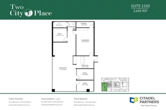 100 Throckmorton St, Fort Worth, TX for lease Floor Plan- Image 1 of 1