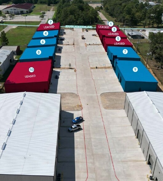 2311 S Houston Ave, Humble, TX for lease - Aerial - Image 3 of 15