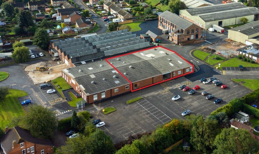 182 Kirkby Rd, Sutton In Ashfield for sale - Aerial - Image 1 of 1