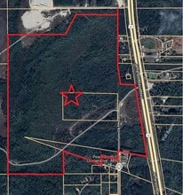 223 Acres on Hwy 43, Calvert, AL - AERIAL  map view - Image1