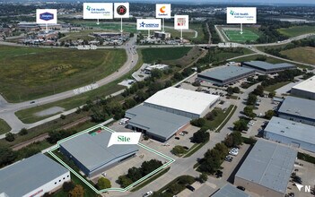 12304 Cary Cir, La Vista, NE - AERIAL map view