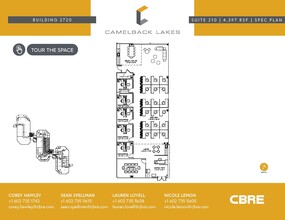 2850 E Camelback Rd, Phoenix, AZ for lease Floor Plan- Image 1 of 1