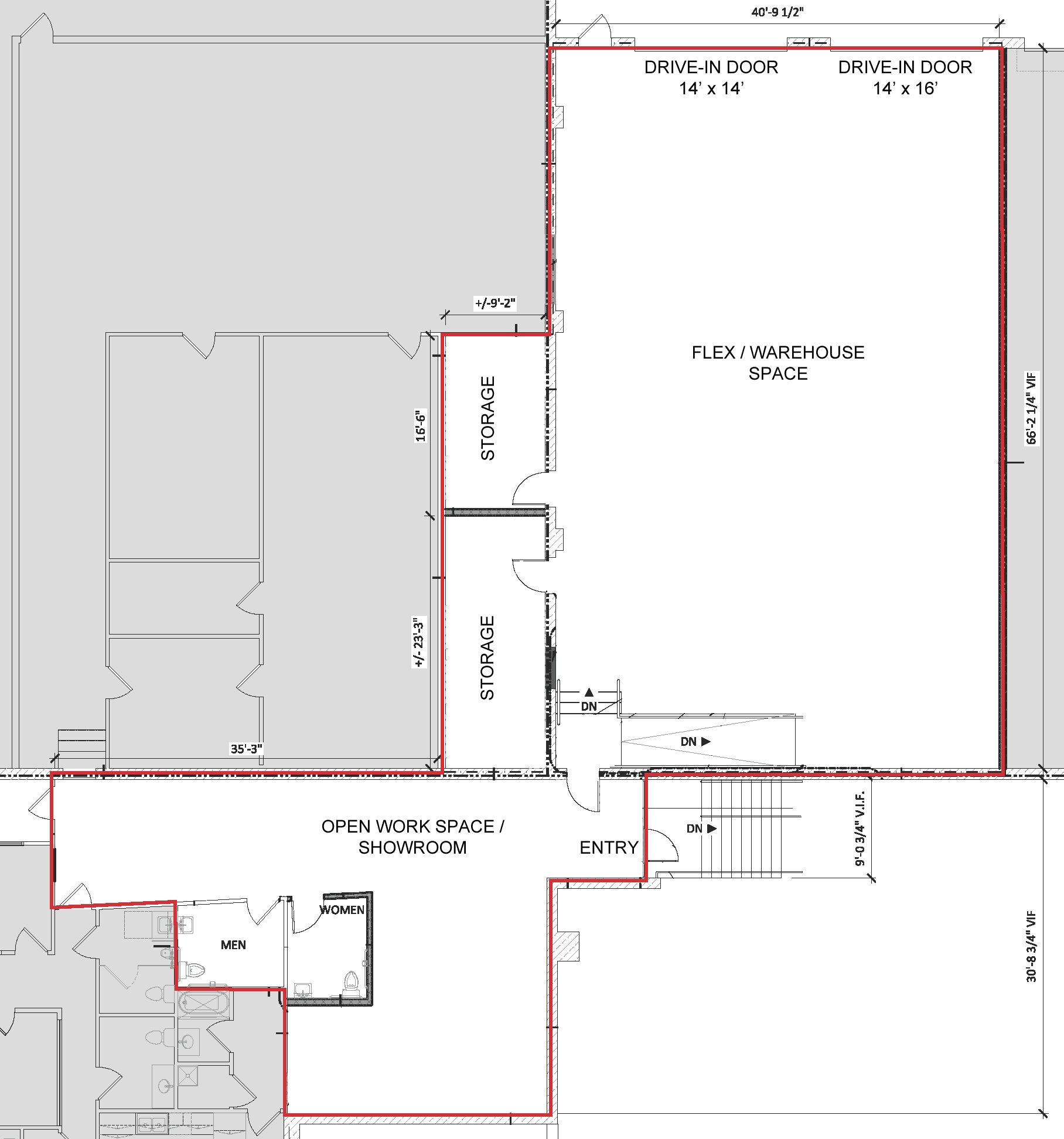 1400 Dublin Rd, Columbus, OH for lease Floor Plan- Image 1 of 9