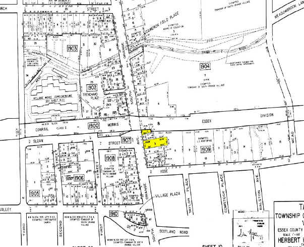 1 S Orange Ave, South Orange, NJ for sale - Plat Map - Image 1 of 1