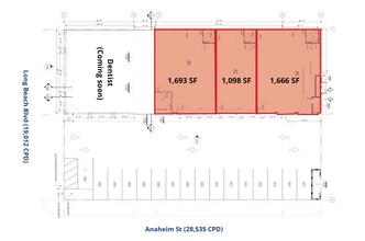 1300-1310 Long Beach Blvd, Long Beach, CA for lease Floor Plan- Image 1 of 1