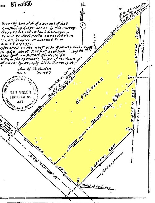 General Mahone Blvd, Wakefield Sussex, VA for sale Primary Photo- Image 1 of 1