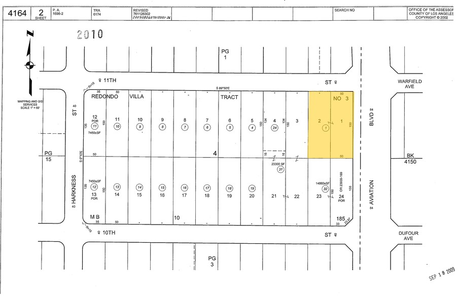 1053-1075 Aviation Blvd, Manhattan Beach, CA for lease - Plat Map - Image 2 of 24