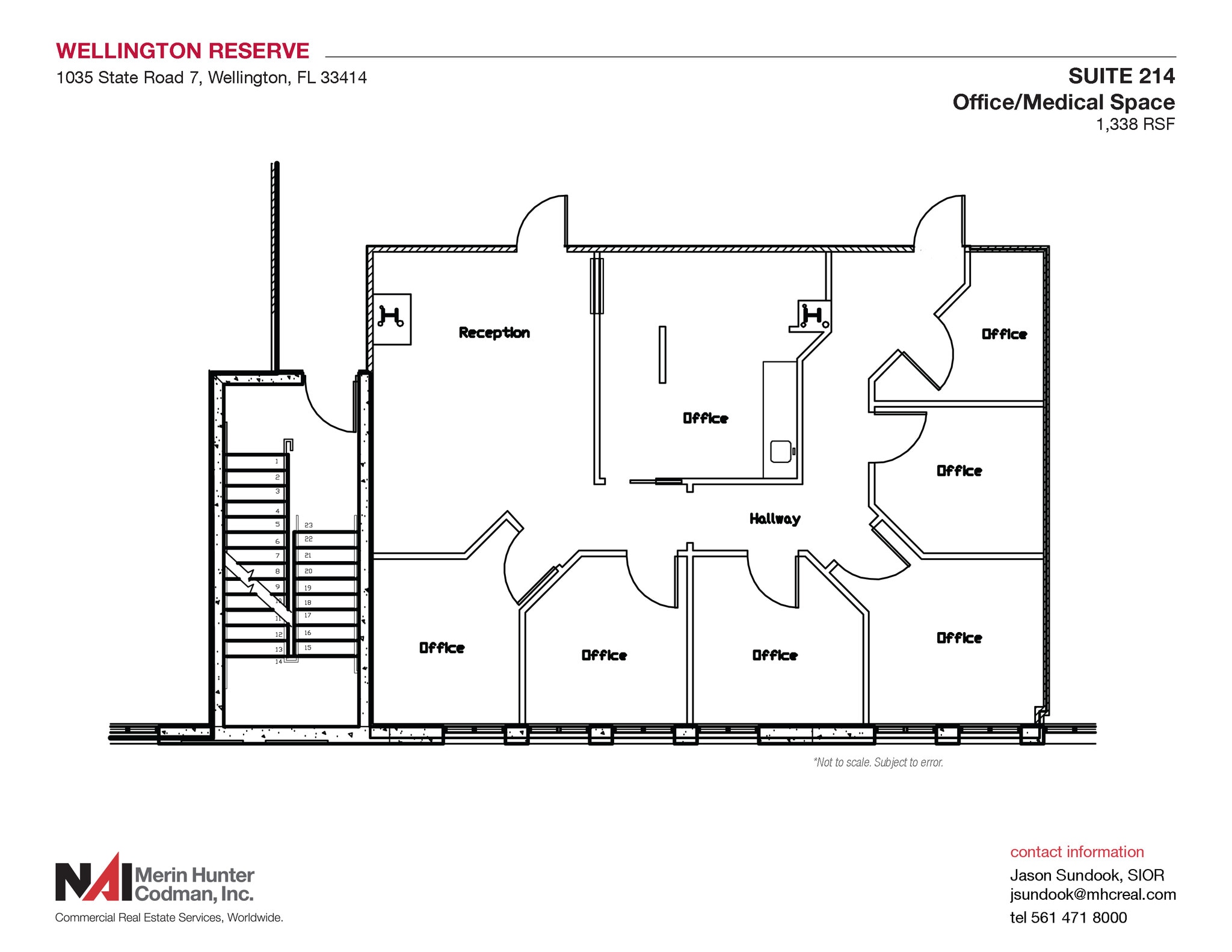 1035-1049 State Road 7, Wellington, FL for lease Floor Plan- Image 1 of 5