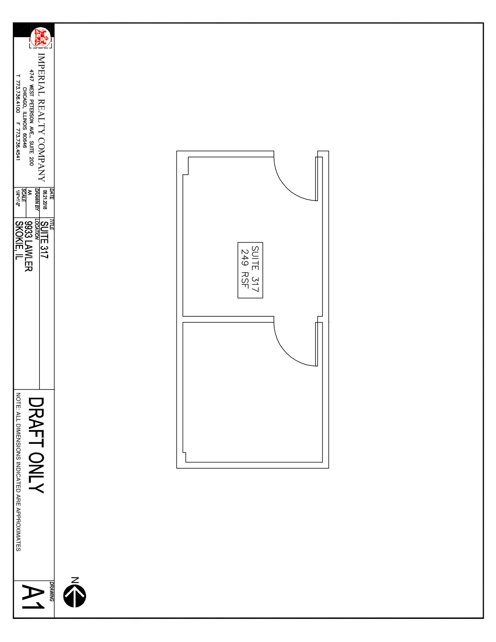 9933 Lawler Ave, Skokie, IL for lease Site Plan- Image 1 of 1