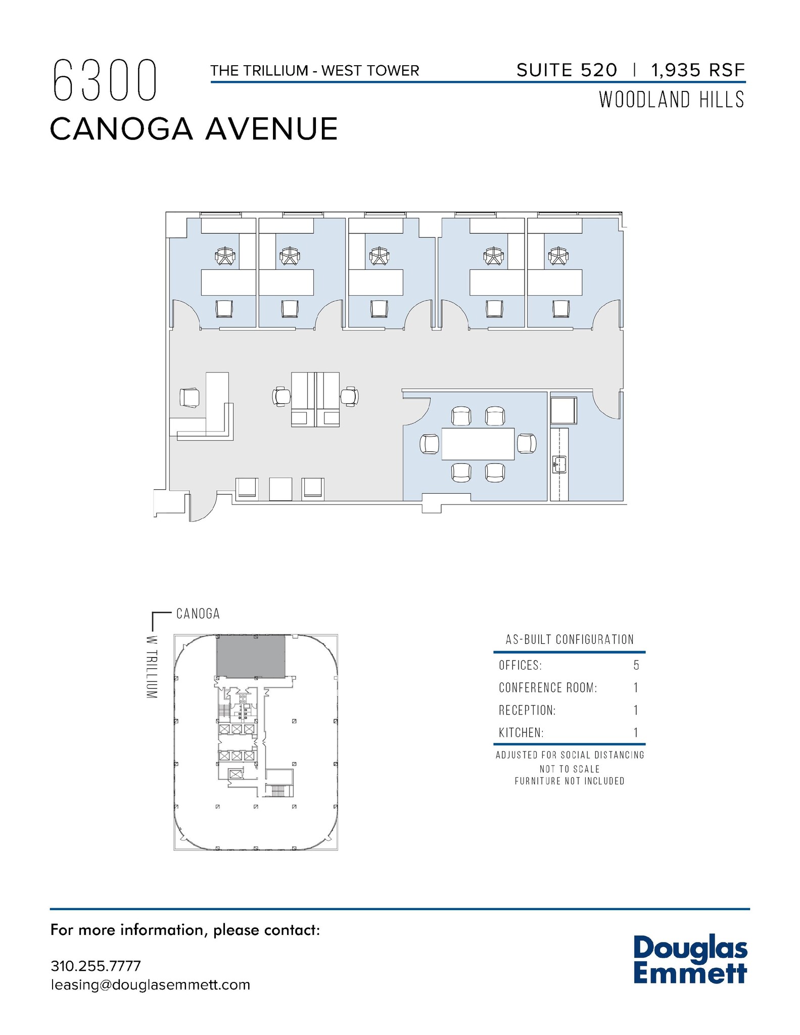 6300 Canoga Ave, Woodland Hills, CA for lease Floor Plan- Image 1 of 1