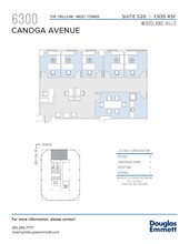 6300 Canoga Ave, Woodland Hills, CA for lease Floor Plan- Image 1 of 1