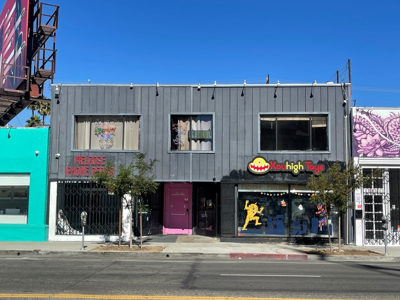 7815-7817 Melrose Ave, Los Angeles, CA for lease - Building Photo - Image 1 of 33