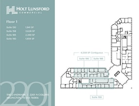 2201 N Collins St, Arlington, TX for lease Floor Plan- Image 1 of 1