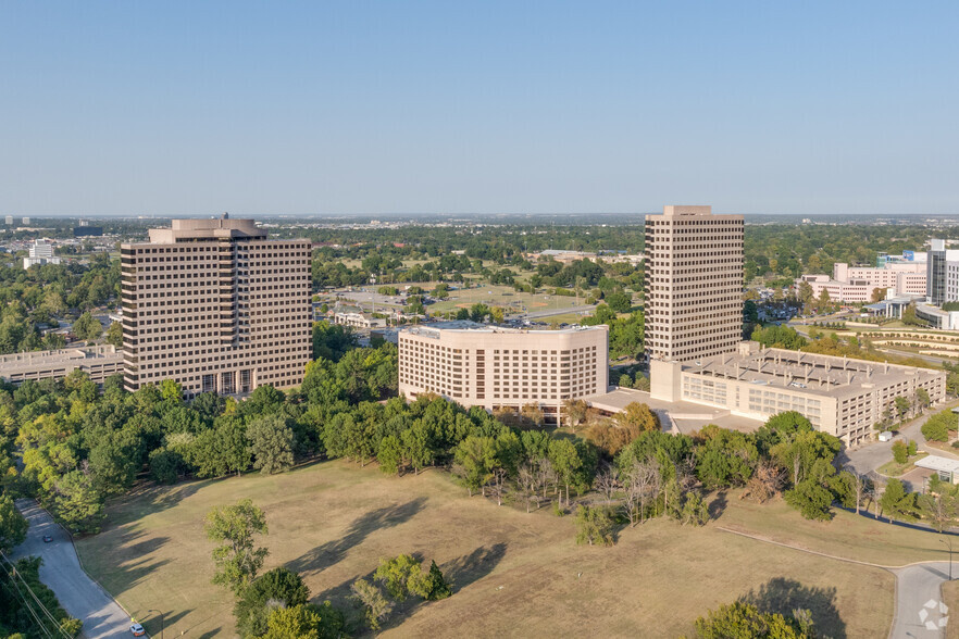 6100 S Yale Ave, Tulsa, OK for lease - Aerial - Image 2 of 23