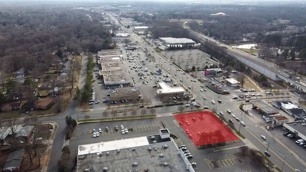 6029 South Blvd, Charlotte, NC for lease - Aerial - Image 3 of 3