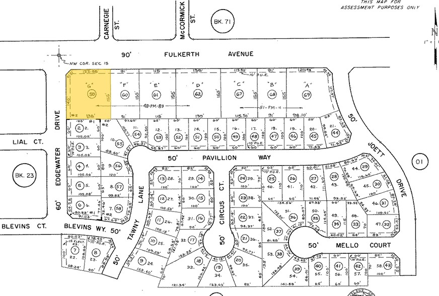 1670-1674 Fulkerth Rd, Turlock, CA for lease - Plat Map - Image 2 of 36