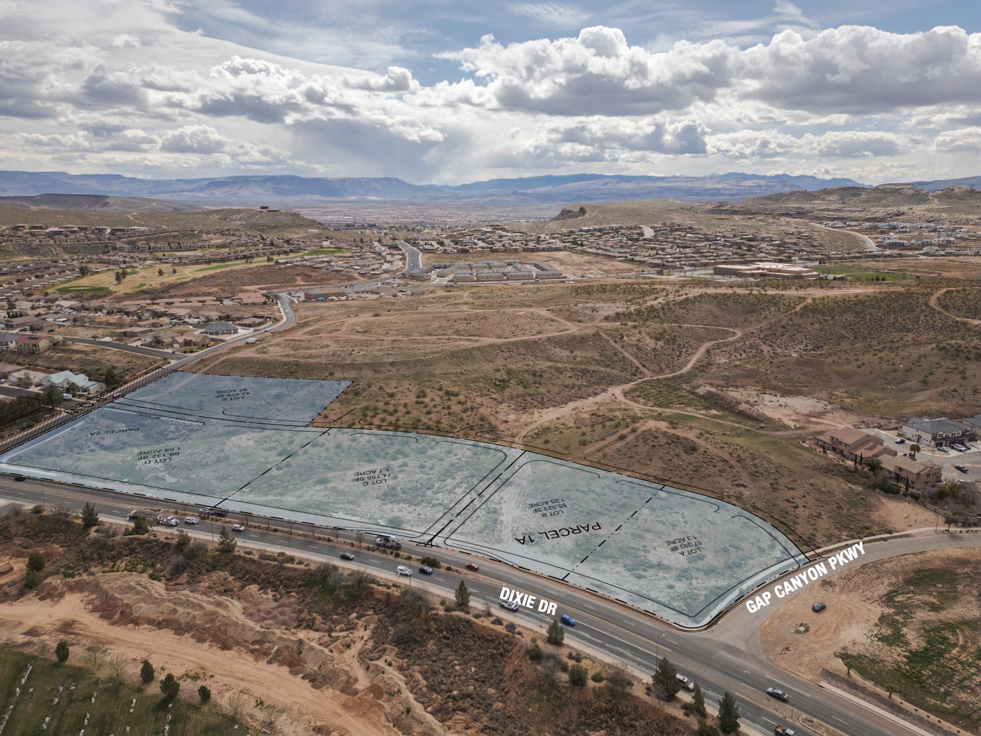 1777 Dixie Dr, Saint George, UT for sale Aerial- Image 1 of 7