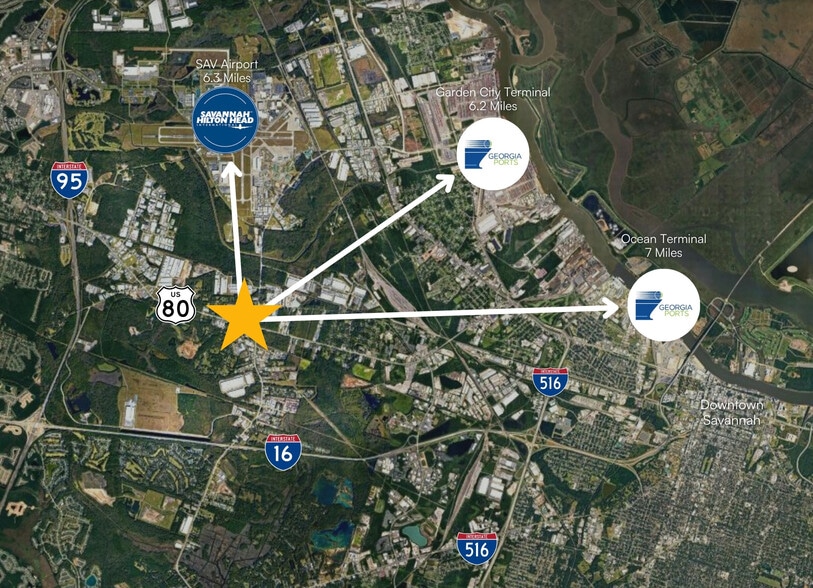 1744 Old Dean Forest Rd, Savannah, GA for lease - Building Photo - Image 3 of 3