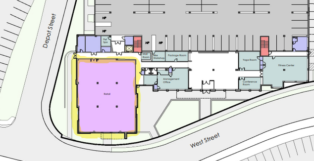 95 West St, Walpole, MA for lease - Floor Plan - Image 2 of 9