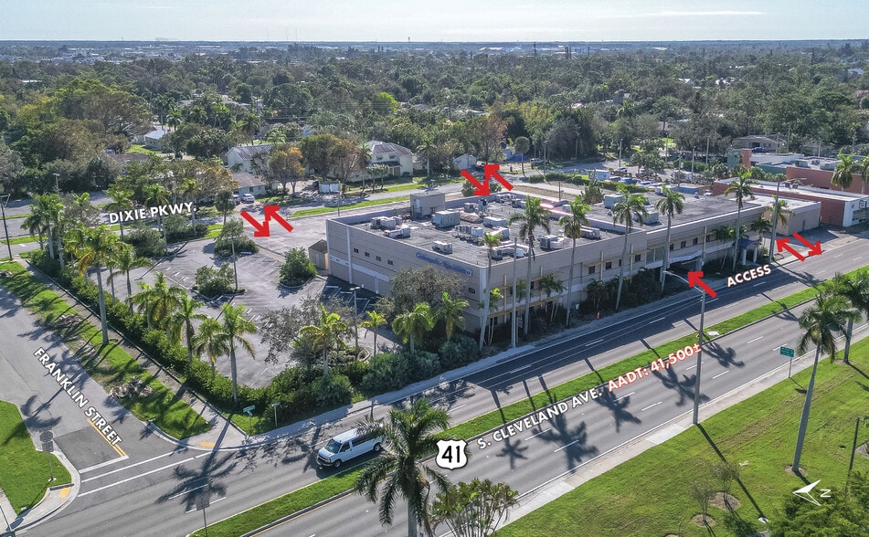 2531 S Cleveland Ave, Fort Myers, FL for sale - Aerial - Image 2 of 11