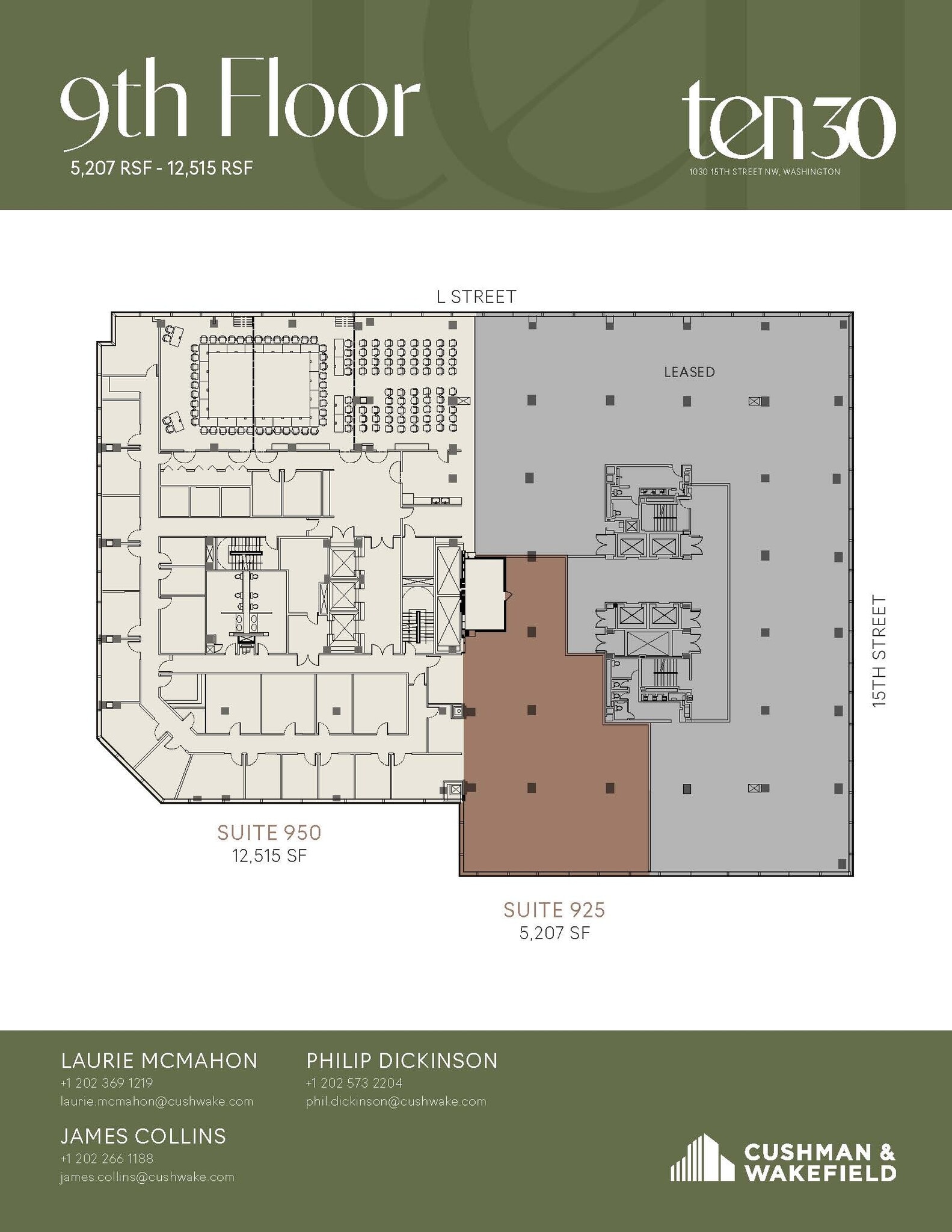 1030 15th St NW, Washington, DC for lease Floor Plan- Image 1 of 1