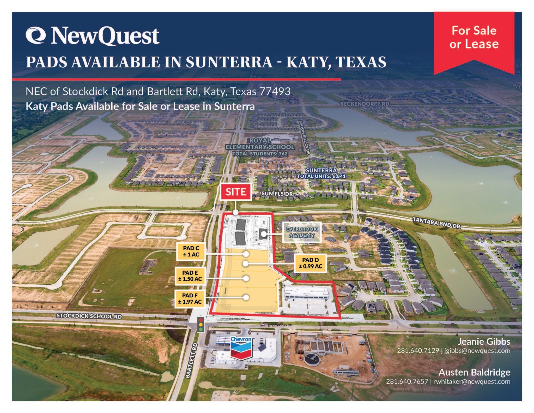 NEC of Stockdick Rd and Bartlett Rd, Katy, TX for sale Building Photo- Image 1 of 5