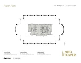 455 N Cityfront Plaza Dr, Chicago, IL for lease Floor Plan- Image 1 of 1
