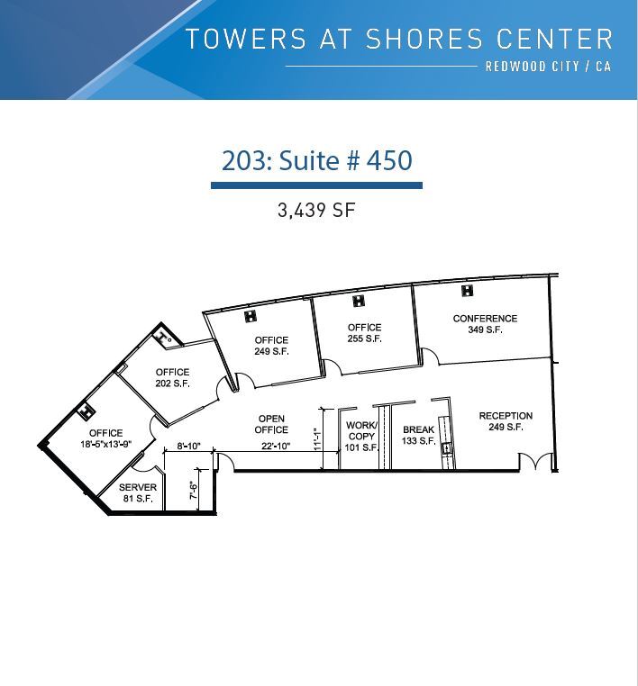 201 Redwood Shores Pky, Redwood City, CA for lease Floor Plan- Image 1 of 1