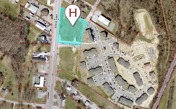 12501-12505 Dixie Hwy, Louisville, KY - aerial  map view