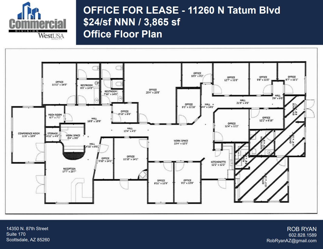 11260 N Tatum Blvd, Phoenix, AZ for lease Floor Plan- Image 1 of 1