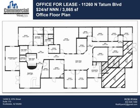 11260 N Tatum Blvd, Phoenix, AZ for lease Floor Plan- Image 1 of 1