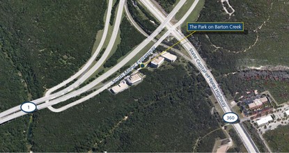 3711 S MoPac Expy, Austin, TX - aerial  map view