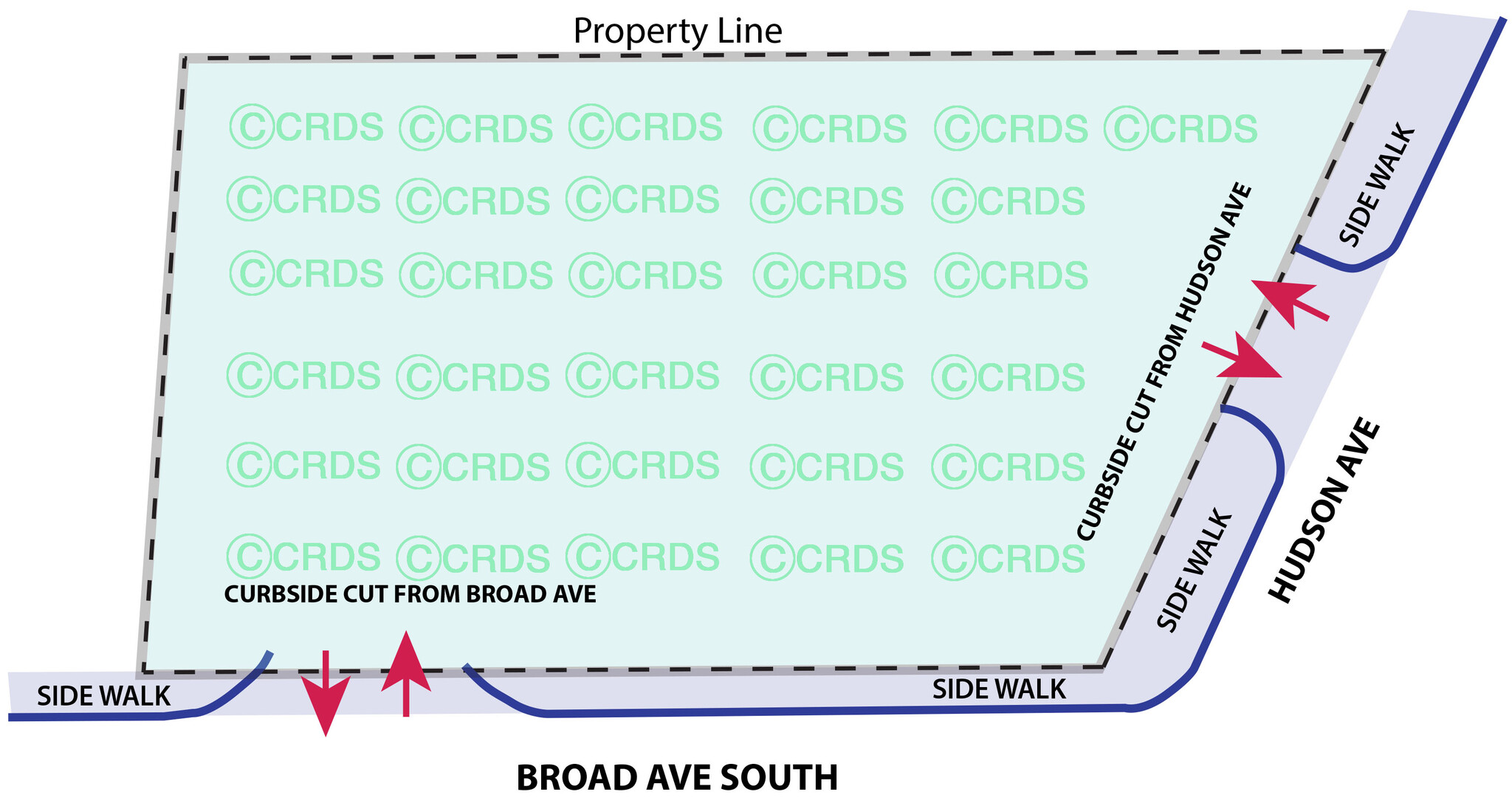 339-365 Broad Ave, Ridgefield, NJ for sale Plat Map- Image 1 of 3